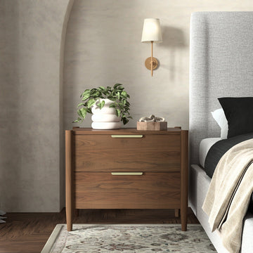 Sinclair Walnut Nightstand