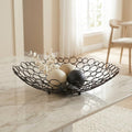19" Bronze Metal Round Centerpiece Bowl