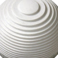 12" White Sandstone Garden Stone