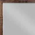 Reclaimed Oak Finish Rectangular Mirror