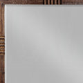 Reclaimed Oak Finish Rectangular Mirror