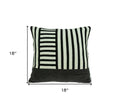 18" X 5" X 18" Transitional Multi Colored Pillow Cover With Poly Insert