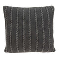 Charcoal Pillow Cover With Insert