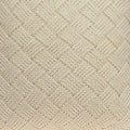 20" X 7" X 20" Transitional Beige Pillow Cover With Poly Insert