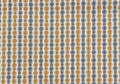 Set Of Two 18" X 18" Gold and White Polyester Striped Zippered Pillow