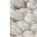 7' X 9' Gray And Ivory Wool Diamond Hand Woven Area Rug