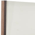 35" Natural Wood Framed Accent Mirror