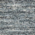 5' X 7' Ivory Blue And Gray Wool Striped Hand Woven Area Rug