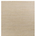 5' X 7' Tan And Ivory Hand Woven Area Rug