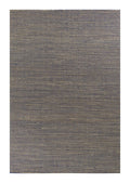 5' X 7' Blue Wool Abstract Hand Woven Area Rug
