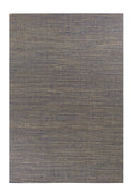 8' X 11' Blue And Beige Abstract Hand Woven Area Rug
