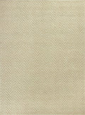 5' X 8' Ivory And Beige Jute Chevron Hand Woven Area Rug