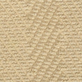 5' X 8' Ivory And Beige Jute Chevron Hand Woven Area Rug