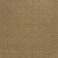 8' Natural And Brown Jute Chevron Hand Woven Runner Rug