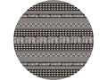 3' X 4' Charcoal Southwestern Indoor Outdoor Area Rug