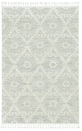 3' X 5' Ivory Chevron Area Rug