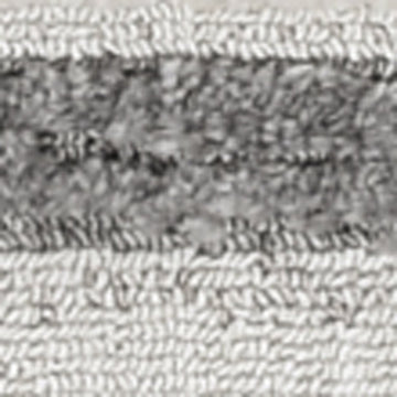 5' X 8' Gray and Ivory Abstract Area Rug