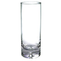 11" Clear Cylinder Crystal Table Vase