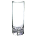 11" Clear Cylinder Crystal Table Vase