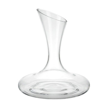 Clear Crystal Glass Convex Curve Shape Stemless Carafe