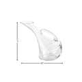 Mouth Blown Glass Wine Carafe  32 Oz