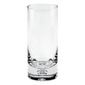 Set of Four Clear Mouth Blown Crystal Highball Glasses