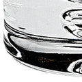 Set of Four Clear Mouth Blown Crystal Highball Glasses