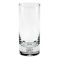 Set of Four Clear Mouth Blown Crystal Highball Glasses