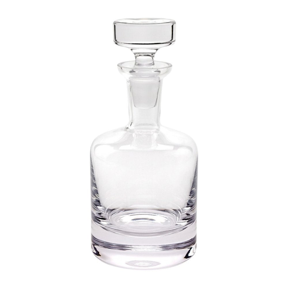 Mouth Blown European Crystal Decanter 28 Oz
