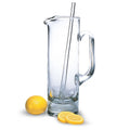 13" Clear Lead Free Crystal Martini Pitcher And Stirrer
