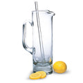13" Clear Lead Free Crystal Martini Pitcher And Stirrer