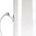 10" Clear Mouth Blown Lead Free Crystal Glass Pitcher