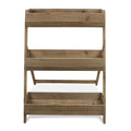 3 Tier Wooden Shelves Storage Plant Stand