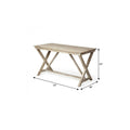 54" Brown Writing Desk