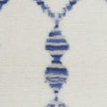 6' X 9' Ivory And Blue Geometric Area Rug
