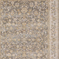 5' X 8' Beige Grey Machine Woven Oriental Indoor Arean Rug