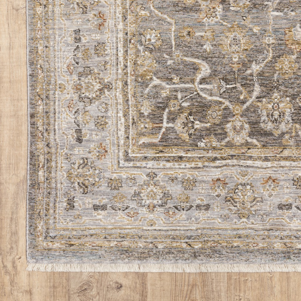 2' X 3' Beige And Ivory Area Rug