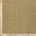 8' Tan Indoor Outdoor Runner Rug