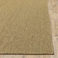 8' Tan Indoor Outdoor Runner Rug
