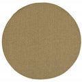 8' Tan Indoor Outdoor Runner Rug