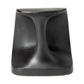 Set of Two 6" Black Metal Decorative Bookends