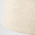 26" Beige Lamp Base LED With Champagne Shade