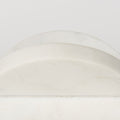 Petite White Marble Circular Sculpture