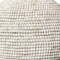 Whitewash Beaded Ball Hanging Pendent Light
