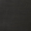 32" Dark Brown and Black Solid Wood and Iron Round Pedestal Coffee Table