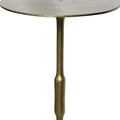 Brass Iron Round End Table – High-End Furniture