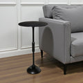25" Bronze Iron Round End Table