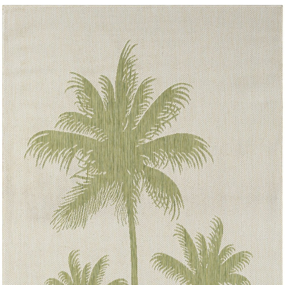 8' X 10' Beige Indoor Outdoor Area Rug