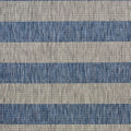 8' X 10' Blue And Gray Indoor Outdoor Area Rug