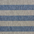8' X 10' Blue And Gray Indoor Outdoor Area Rug